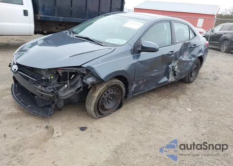 2015 Toyota Corolla L z USA, uszkodzony, nr VIN 2T1BURHE7FC398436